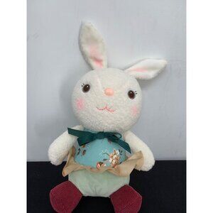 Shad May 2019 USA Made Girl Green Flower Dress Bunny Embroidered Eyes Plastic No